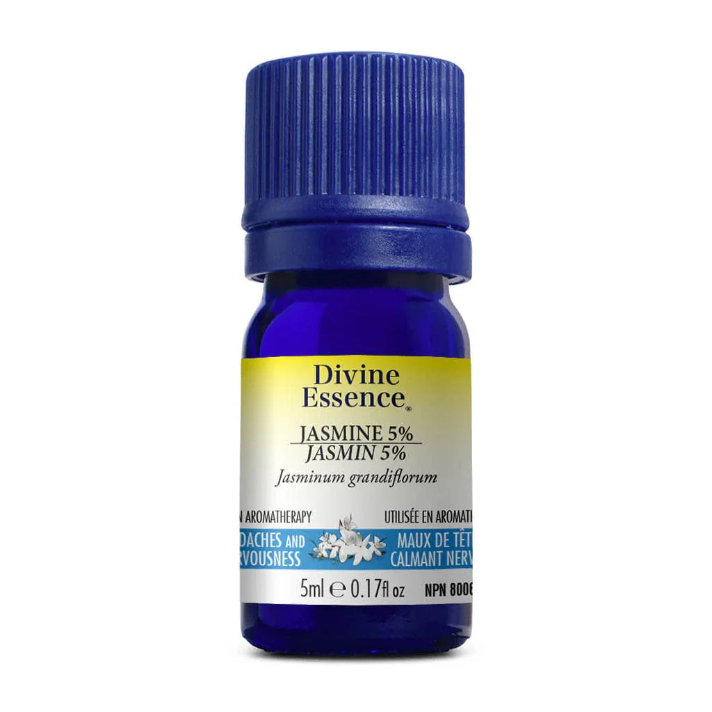 divine essence absolute jasmine essential oil 5 ml