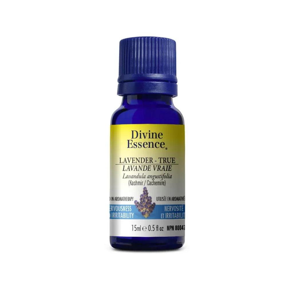 huile essentielle lavande vraie biologique Divine Essence - La Boite à Grains