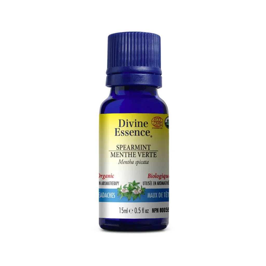 huile essentielle menthe verte biologique Divine Essence - La Boite à Grains