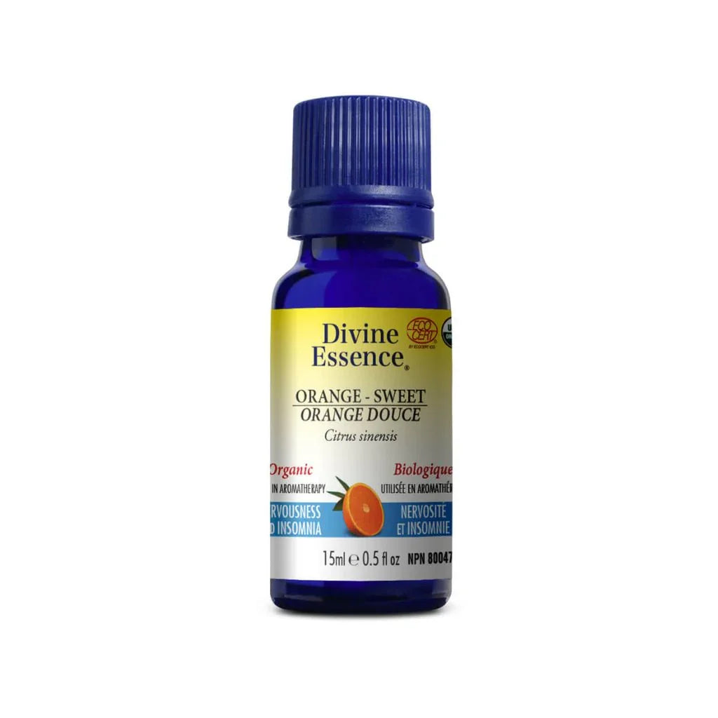 huile essentielle orange douce biologique Divine Essence - La Boite à Grains