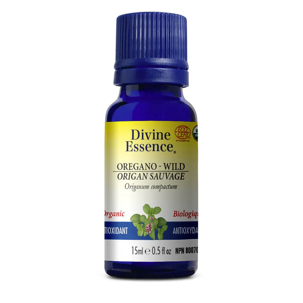 divine essence organic wild oregano essential oil 15 ml