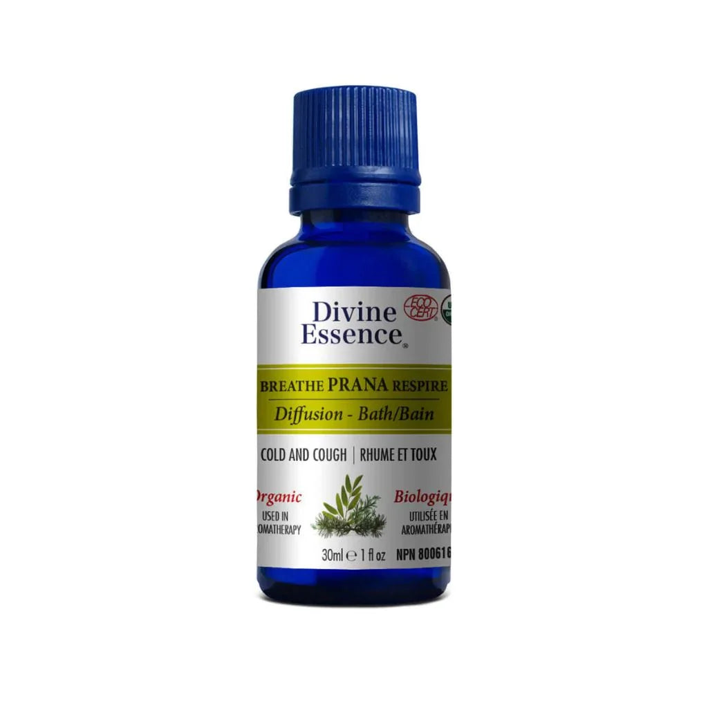 huiles essentielles Prana Respire biologiques Divine Essence - La Boite à Grains