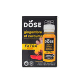 shot de bien-être gingembre et curcuma extra fort biologique Dose - La Boite à Grains