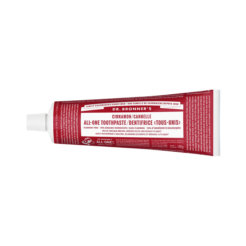 Dr Bronner's dentifrice cannelle - La Boite à Grains