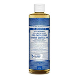 dr bronner's savon de castille pur menthe poivrée 473 ml