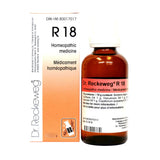 dr reckeweg r18 homeopathic medicine 22 ml
