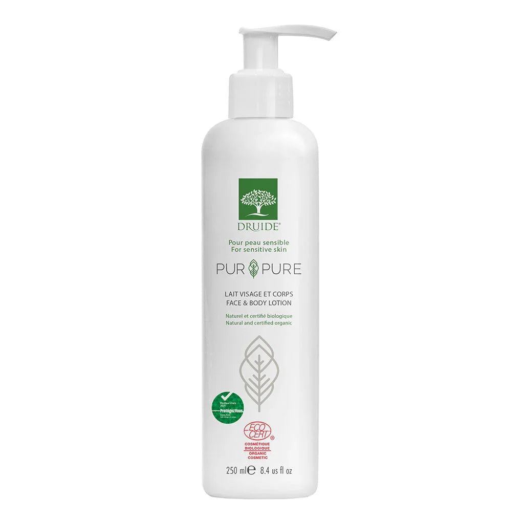 druide pure & pure face body milk 250 ml - La Boite à Grains