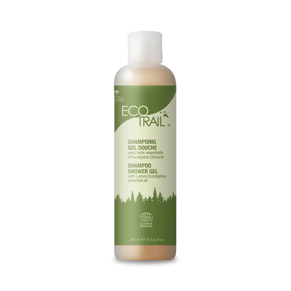 shampoing gel douche eucalyptus citronné EcoTrail - La Boite à Grains