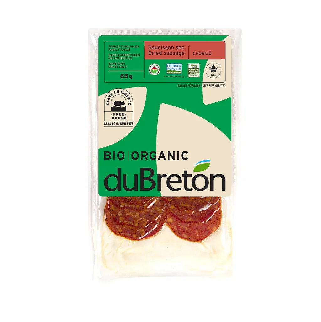 chorizo biologique duBreton - La Boite à Grains