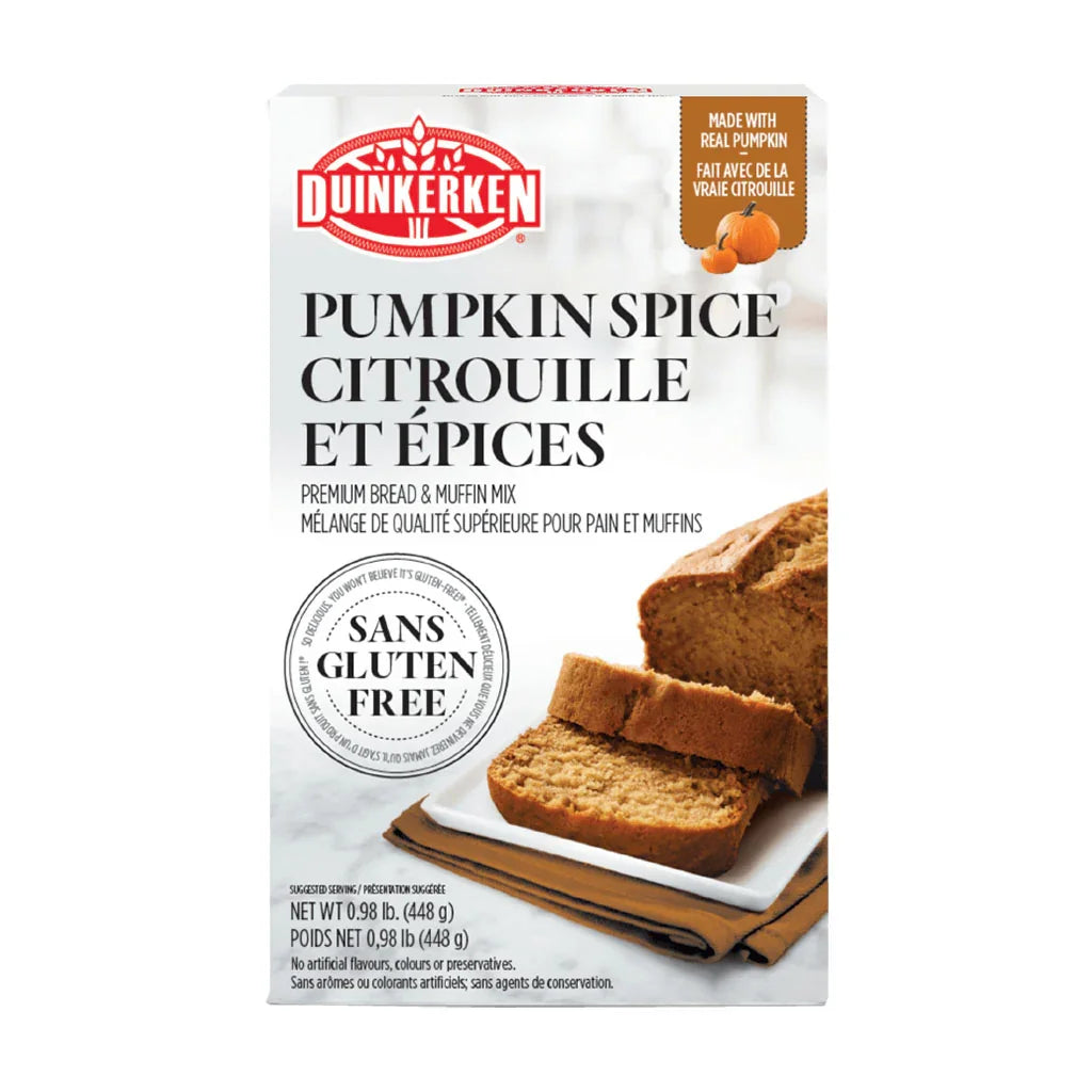 mélange pour pain et muffins citrouille et épices sans gluten Duinkerken - La Boite à Grains