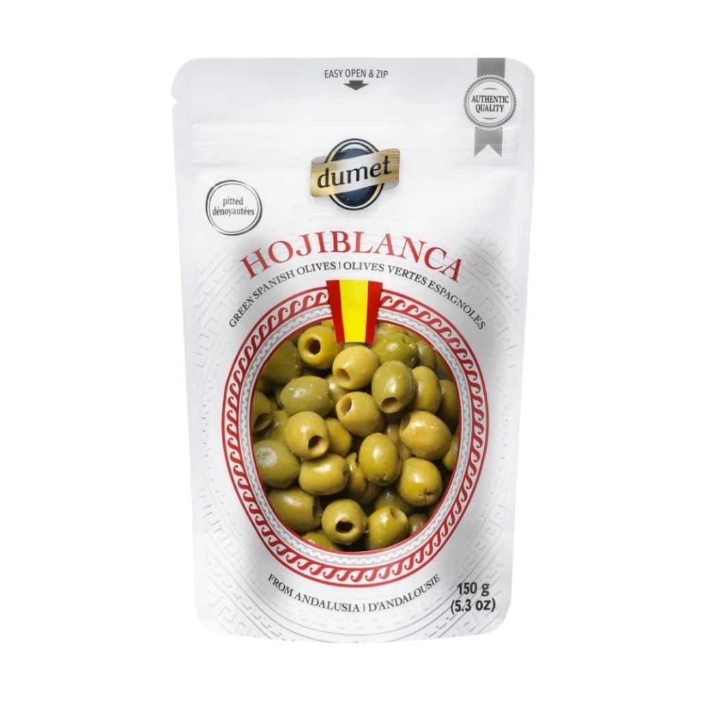 olives vertes espagnoles Hojiblanca Dumet - La Boite à Grains