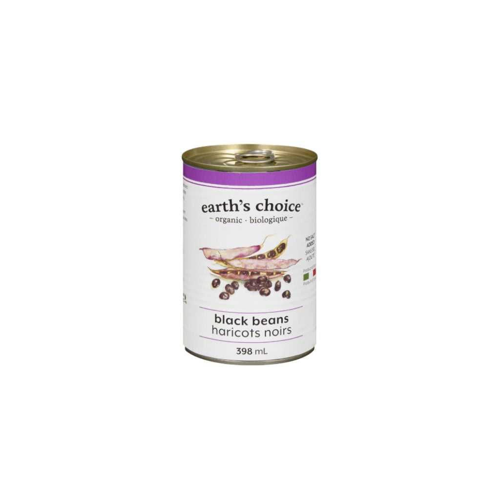 haricots noirs biologiques Earth's Choice - La Boite à Grains