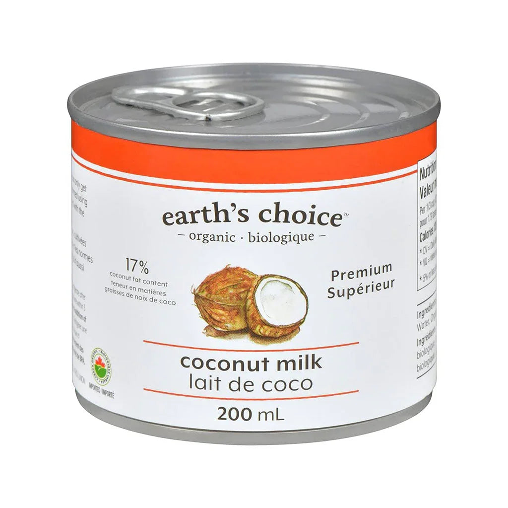 earth's choice lait de coco supérieur biologique - La Boite à Grains