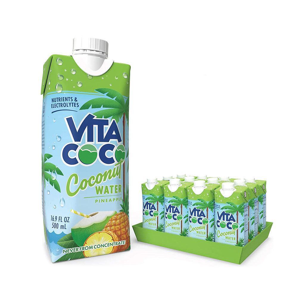 Eau de Coco Ananas 500 ml Caisse de 12 Vita Coco