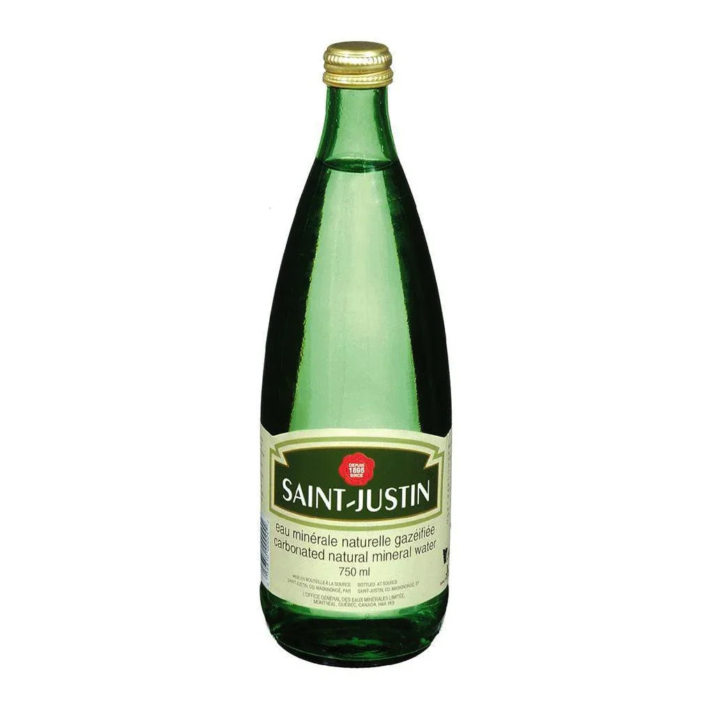 Eau Minérale Naturelle Gazéifiée Saint-Justin - La Boite à Grains