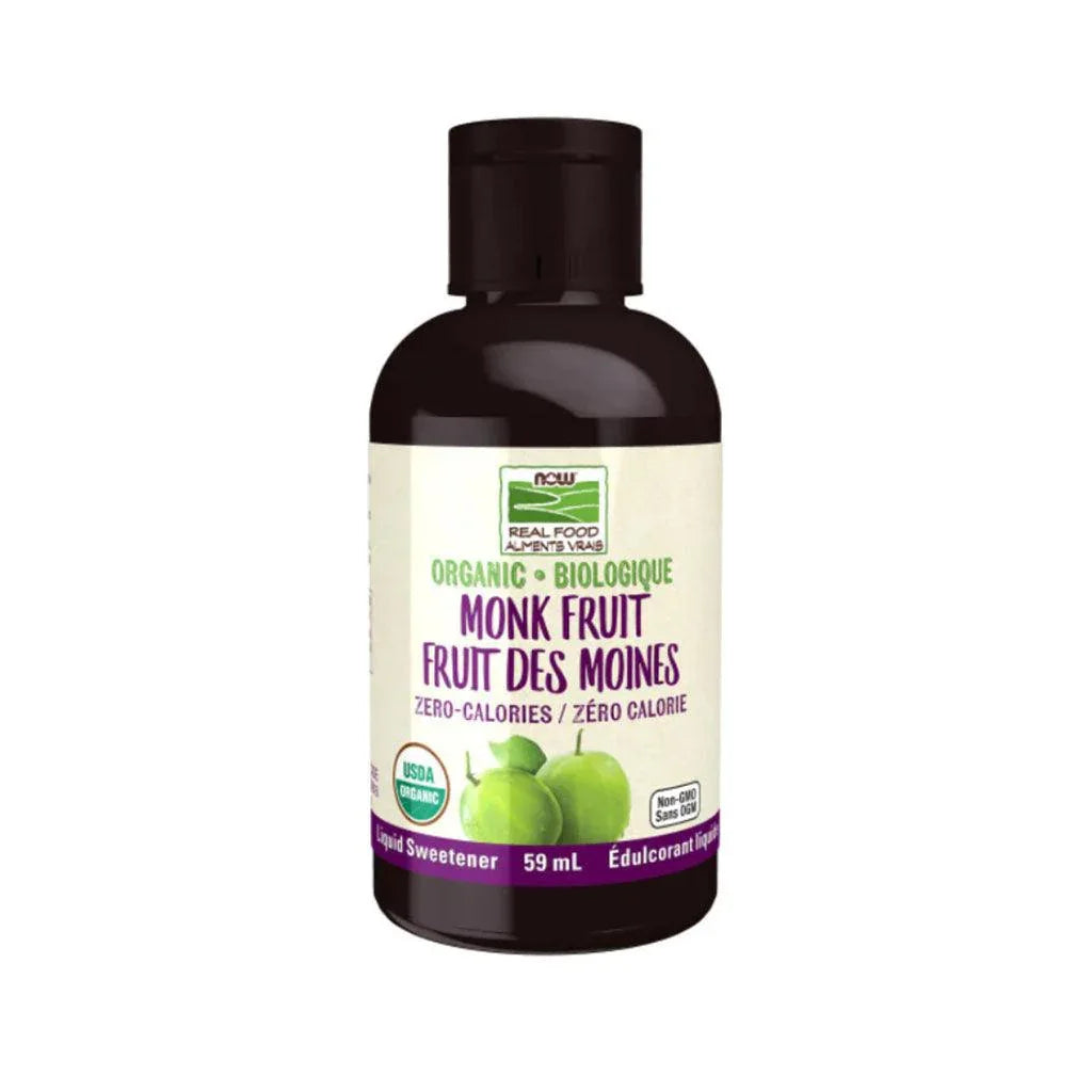 Now Food Organic Monk Fruit Liquid Sweetener - La Boite à Grains