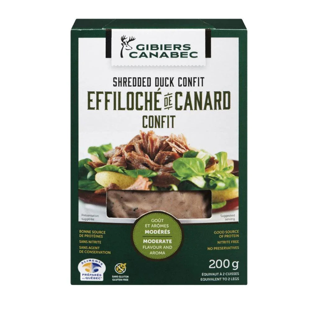 Canabec Shredded Duck Confit - La Boite à Grains