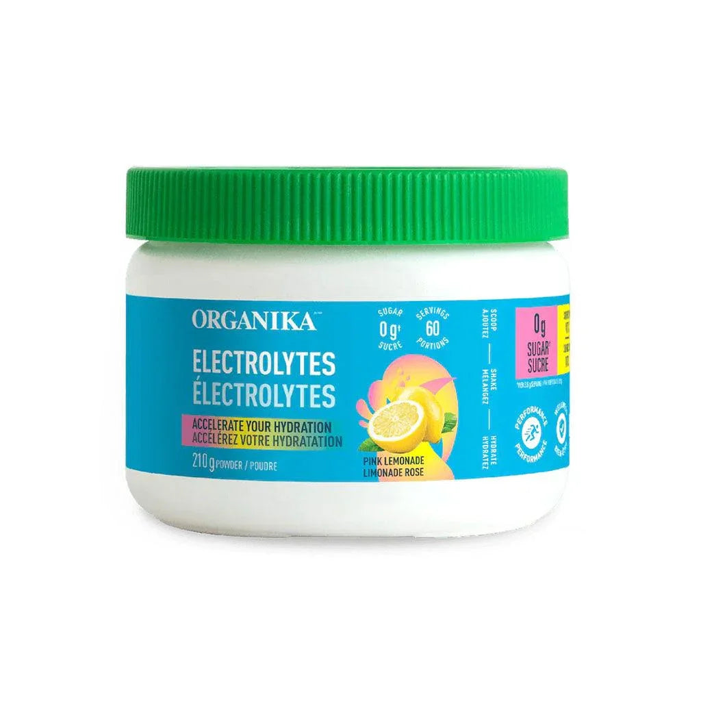Électrolytes Hydratation Limonade Rose Organika