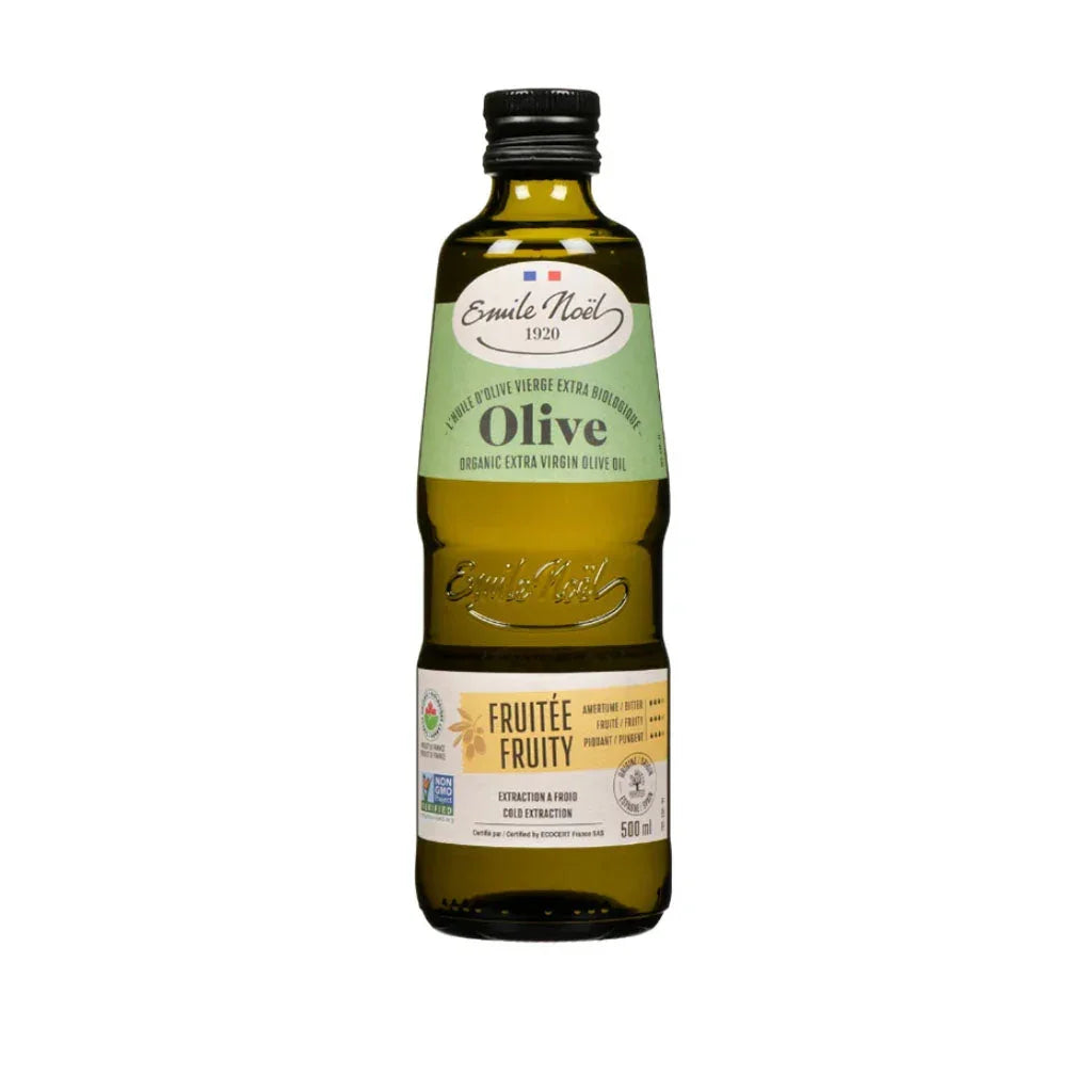 Emile Noël huile d'olive vierge extra bio fruitée - La Boite à Grains