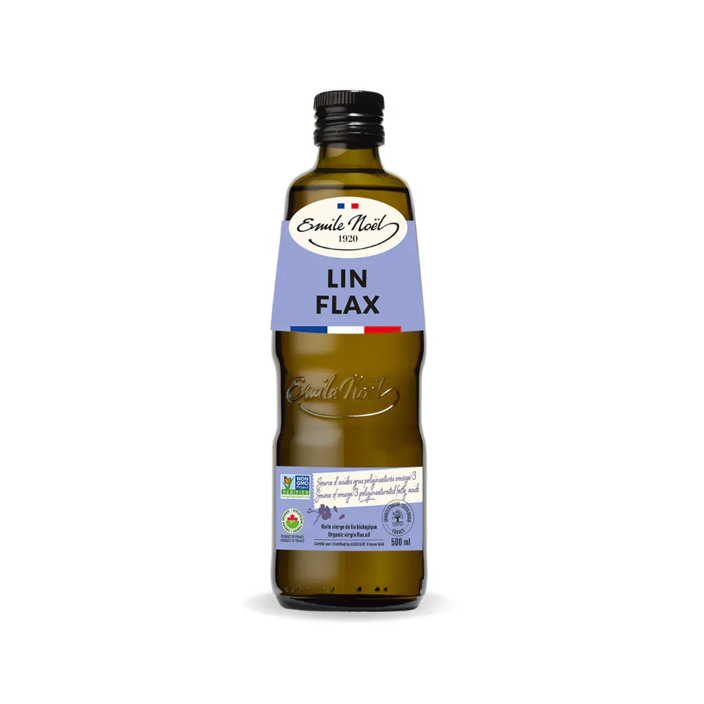 Emile Noël organic virgin flax oil 500 ml