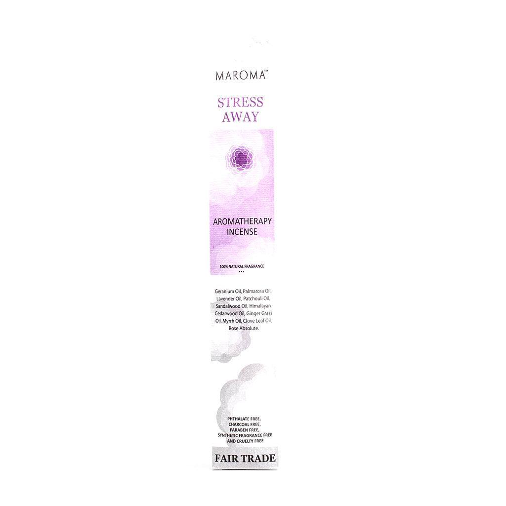 Encens Aromathérapie Stress Away Maroma - La Boite à Grains
