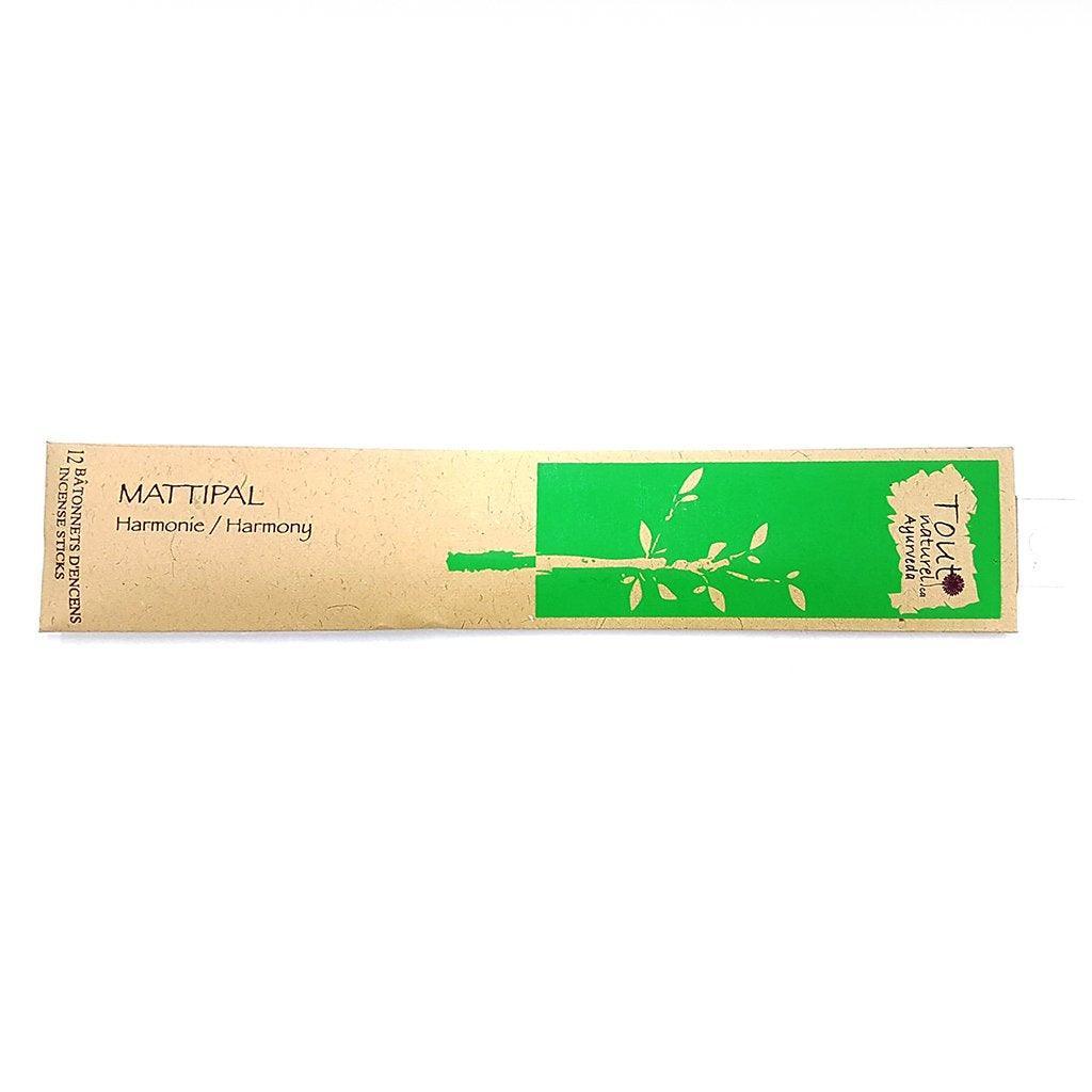 Ayurvedic Incense - Mattipal All Natural - La Boite à Grains