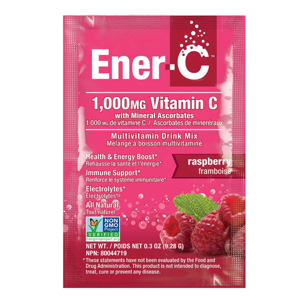 Ener-life ener-c raspberry multivitamin drink mix 9.28 g - La Boite à Grains