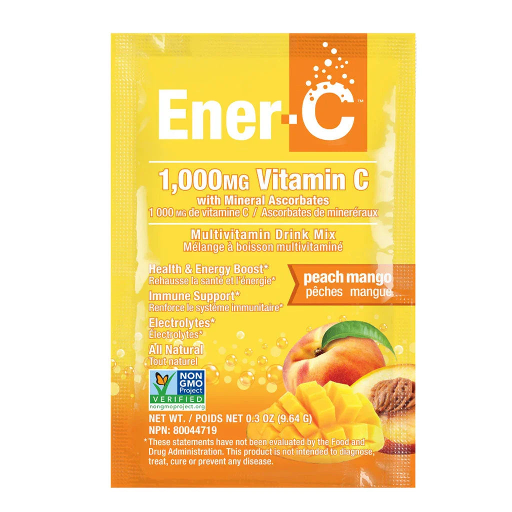 Ener-life ener-c peach mango multivitamin drink mix 9.64 g - La Boite à Grains