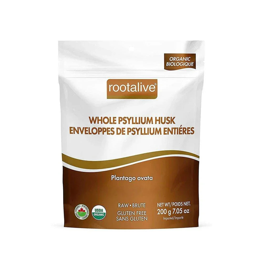 Rootalive Organic Whole Psyllium Husks - La Boite à Grains