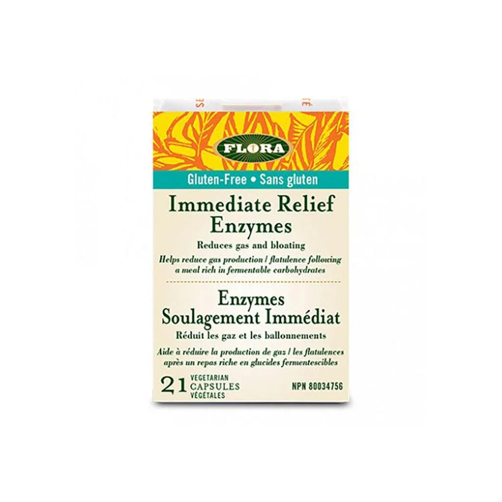 Flora Immediate Relief Enzymes - La Boite à Grains