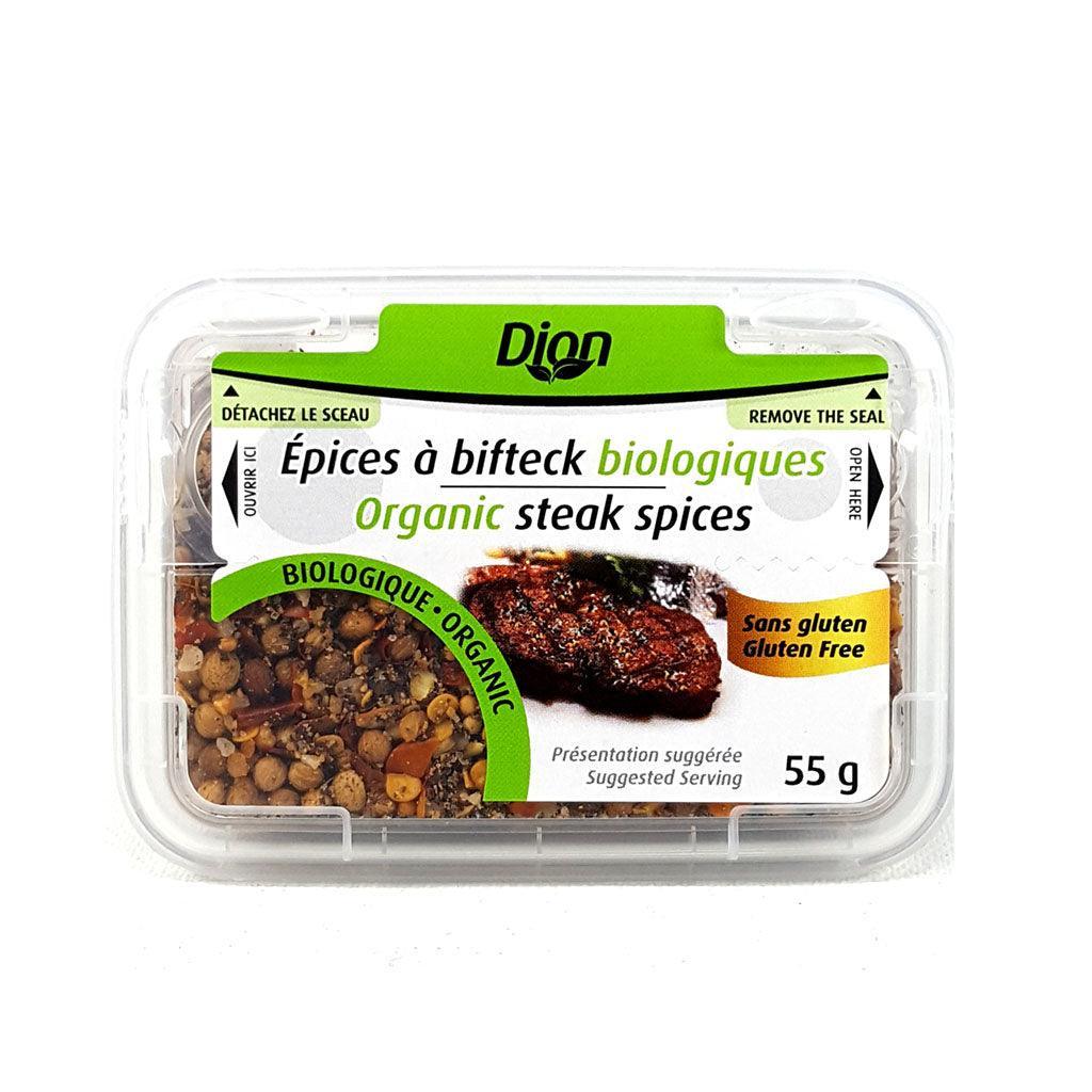 Dion Organic Steak Spice - La Boite à Grains