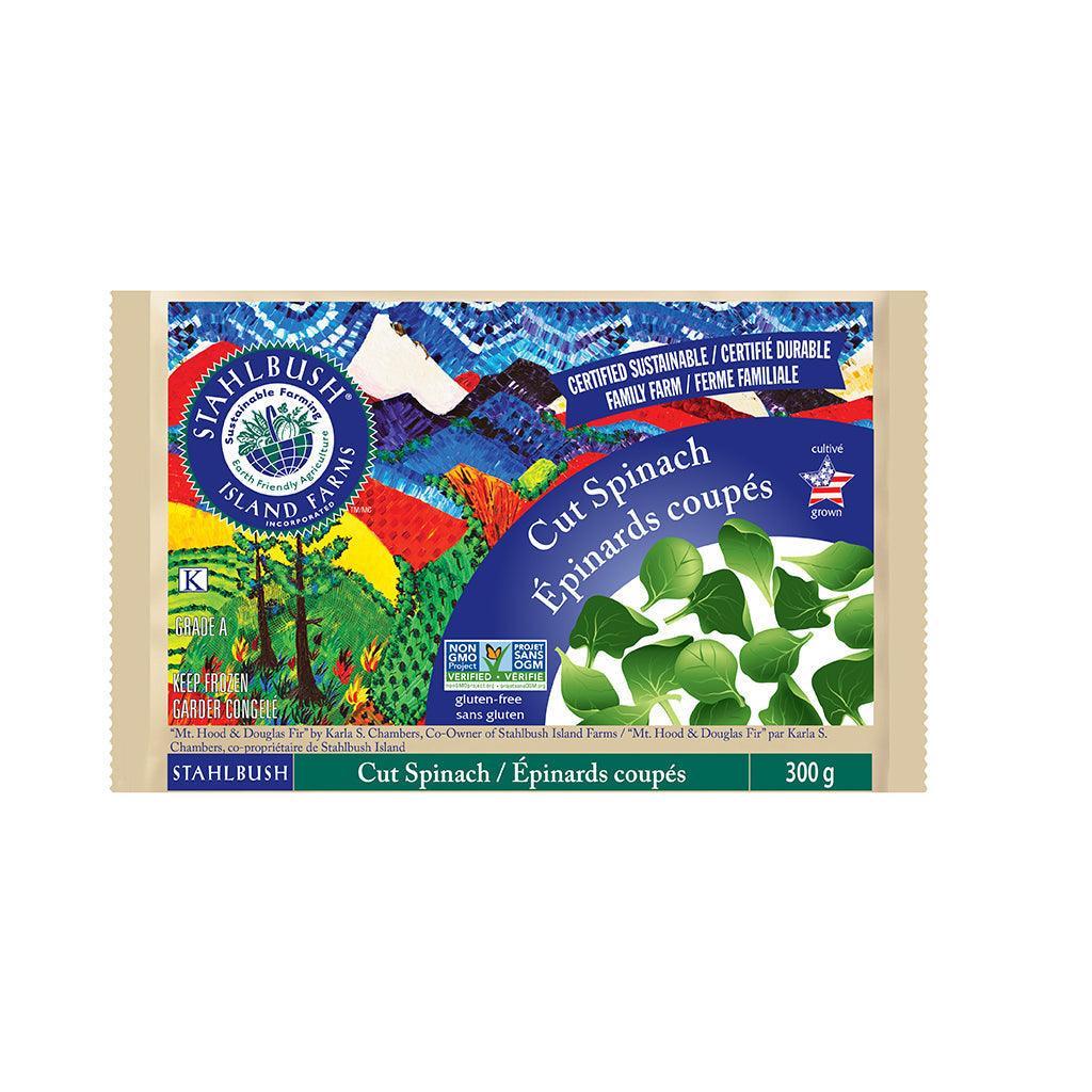 Stahlbush Island Farms Frozen Cut Spinach - La Boite à Grains
