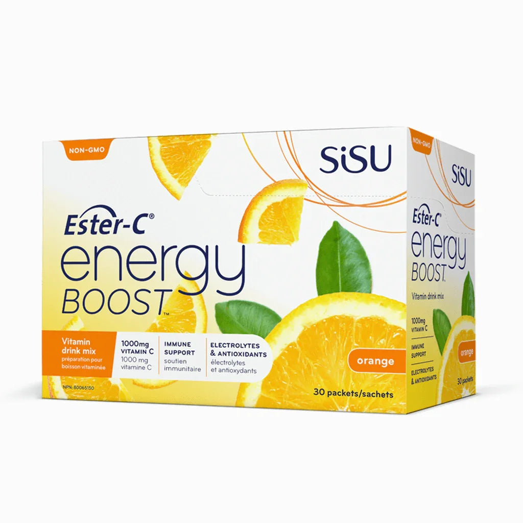 Ester-C Énergie Plus Orange Sisu - La Boite à Grains