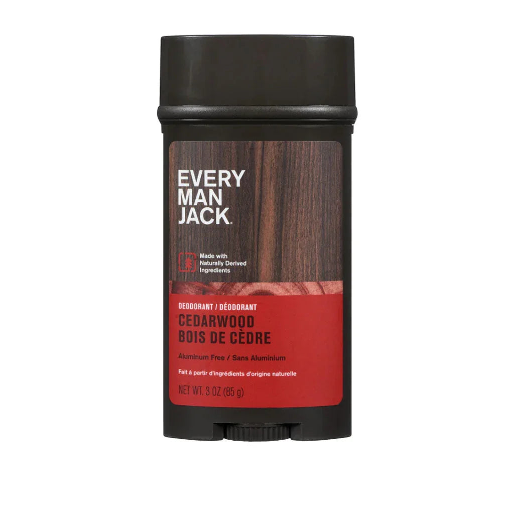 every man jack déodorant bois de cèdre sans aluminium 85 g - La Boite à Grains