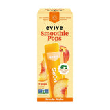 Evive peach smoothie pops - La Boite à Grains