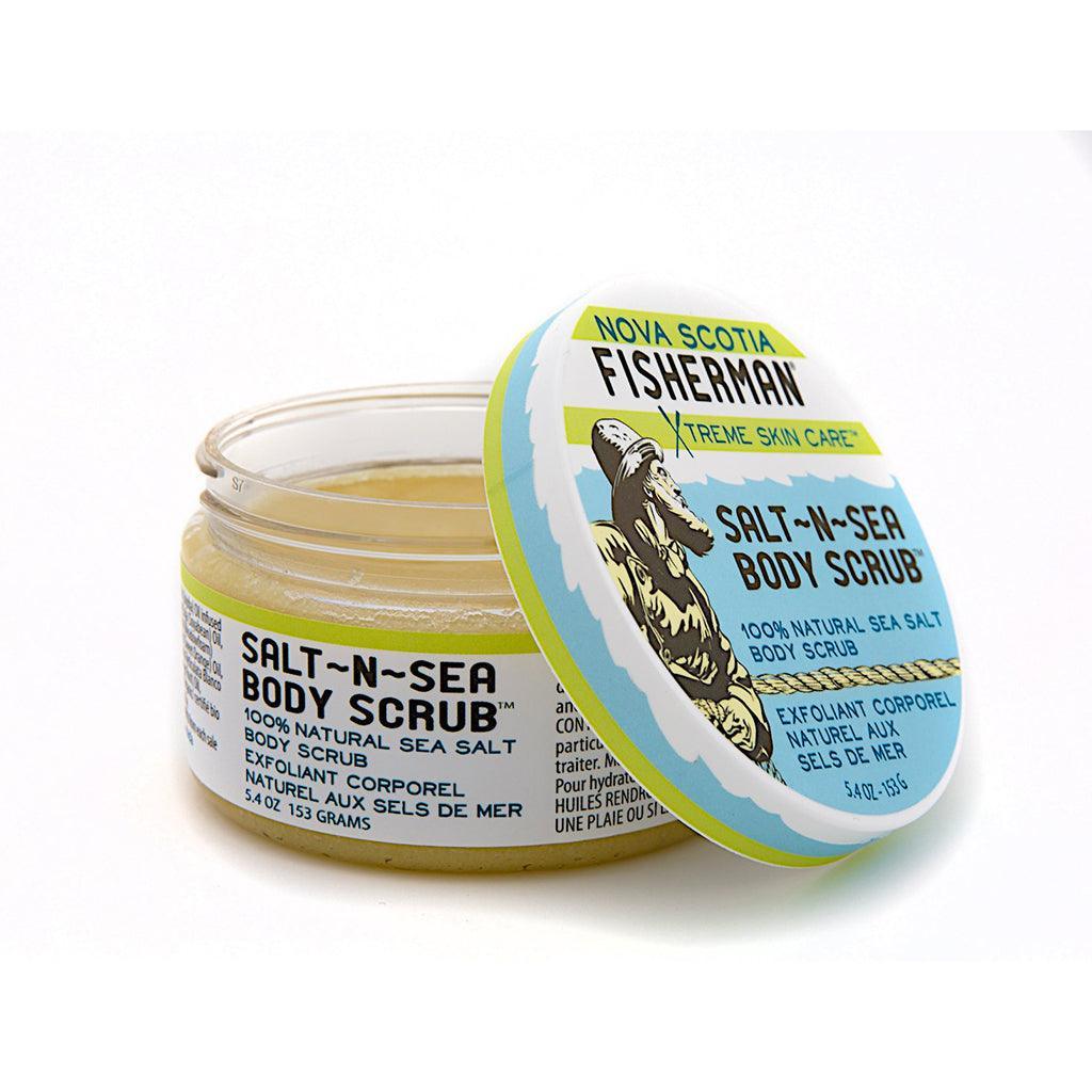 Nova Scotia Fisherman Natural Sea Salt Body Scrub - La Boite à Grains