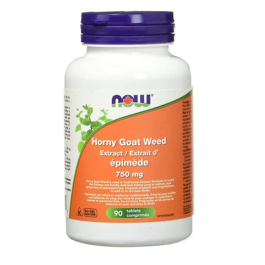 Epimede extract 750 mg Now - La Boite à Grains