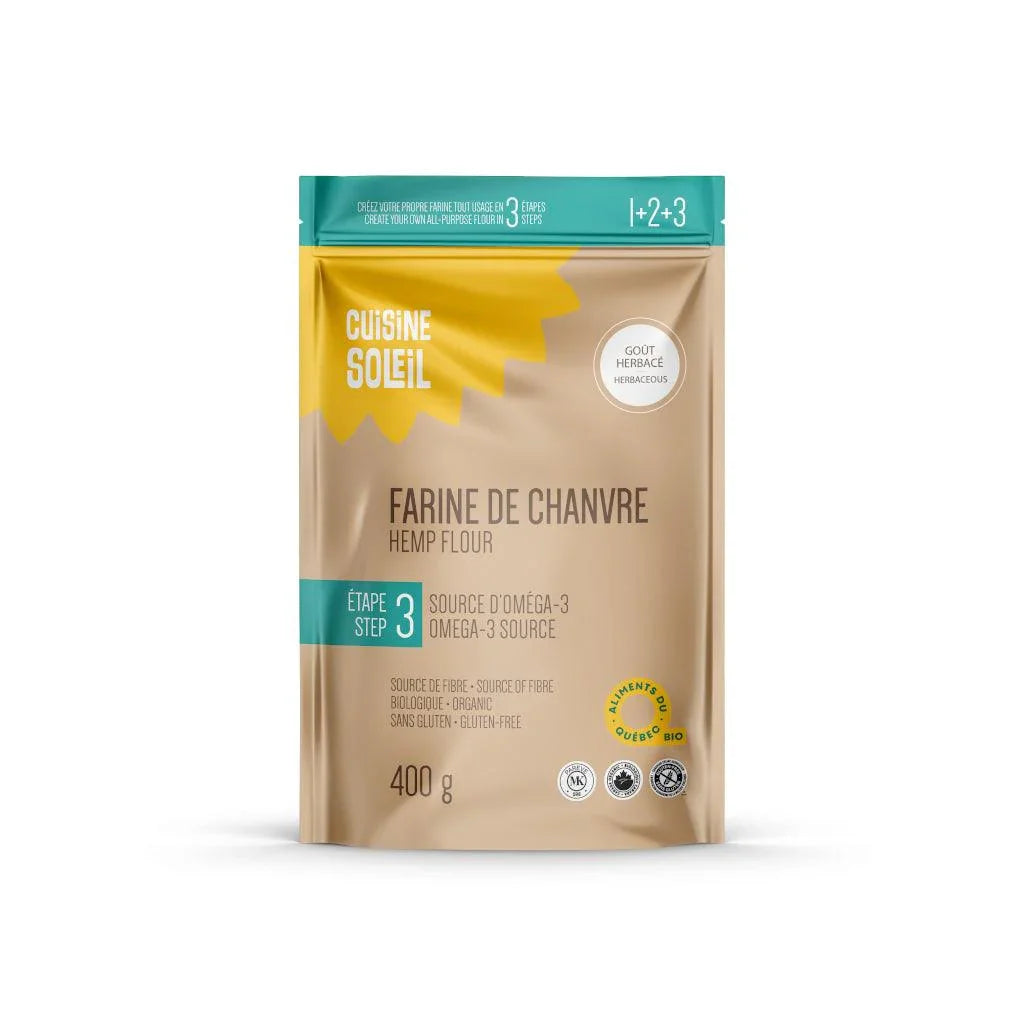 Cuisine Soleil Organic Hemp Flour - La Boite à Grains