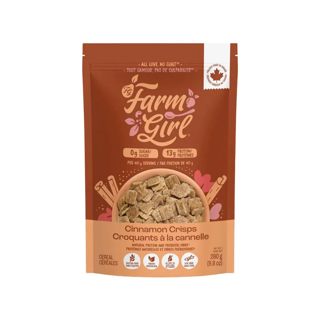céréales Croquants à la cannelle Farm Girl - La Boite à Grains