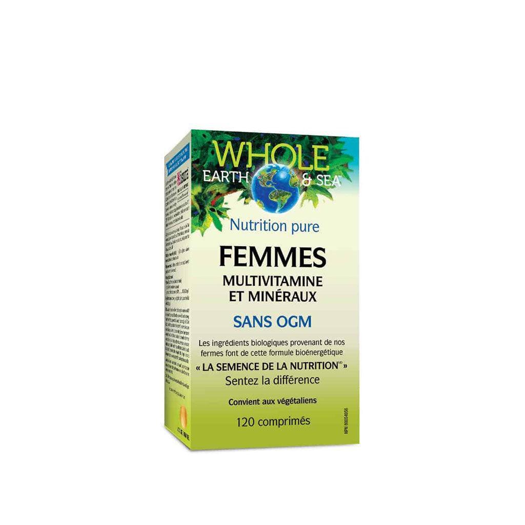 Women Multivitamins & Minerals Whole Earth & Sea - La Boite à Grains