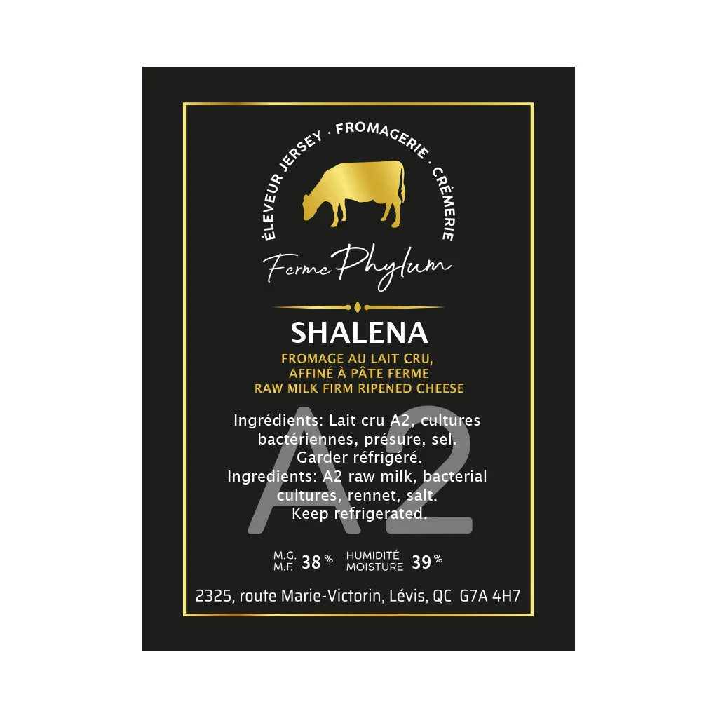 fromage au lait cru Shalena Ferme Phylum - La Boite à Grains