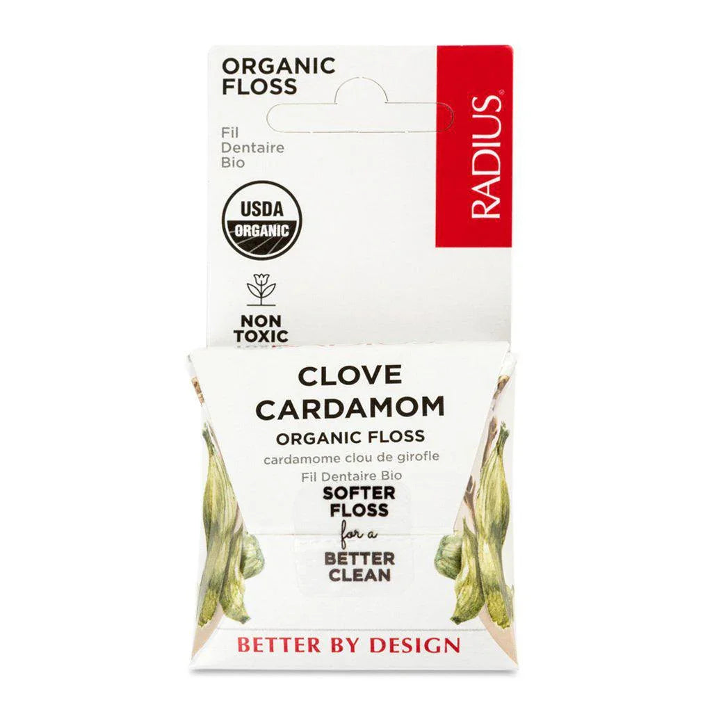 Organic Cardamom Clove Radius Dental Floss - La Boite à Grains