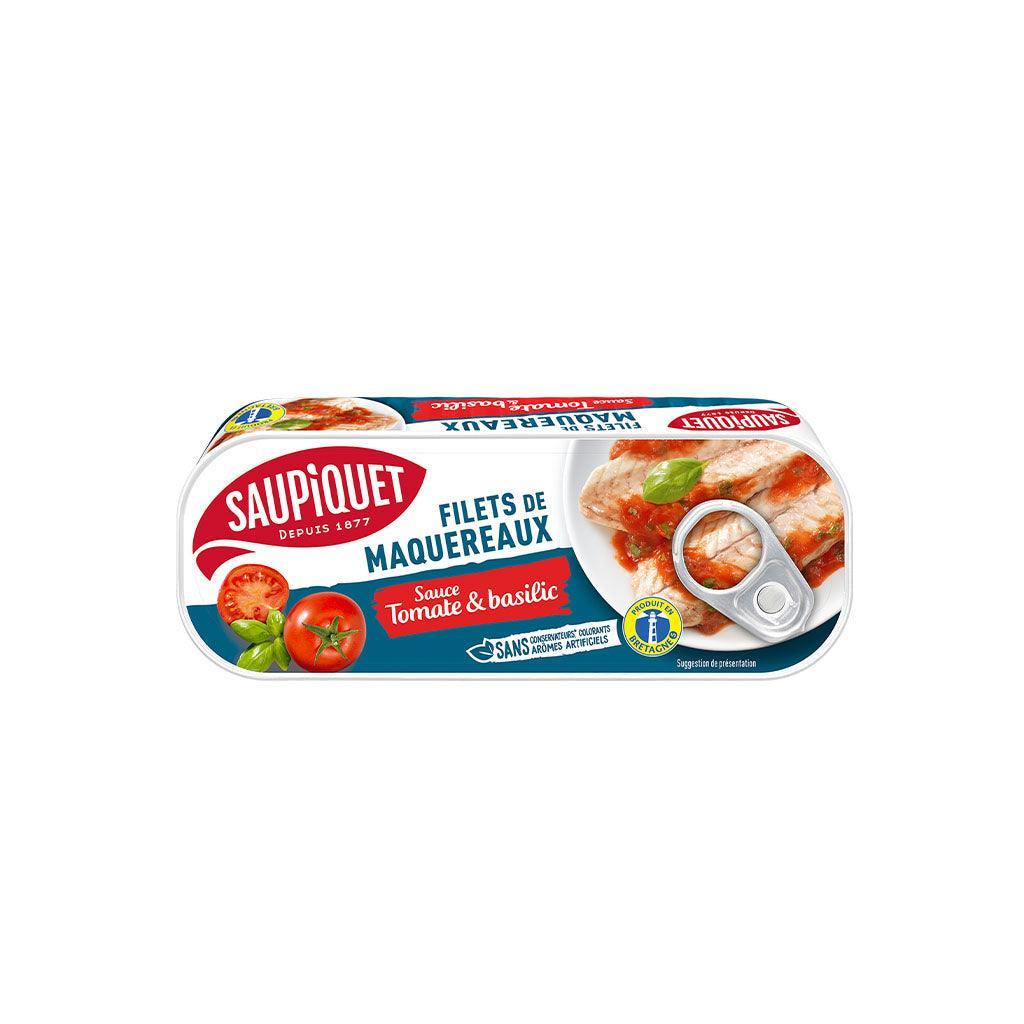 Mackerel Fillets with Tomato & Basil Saupiquet Saupiquet - La Boite à Grains