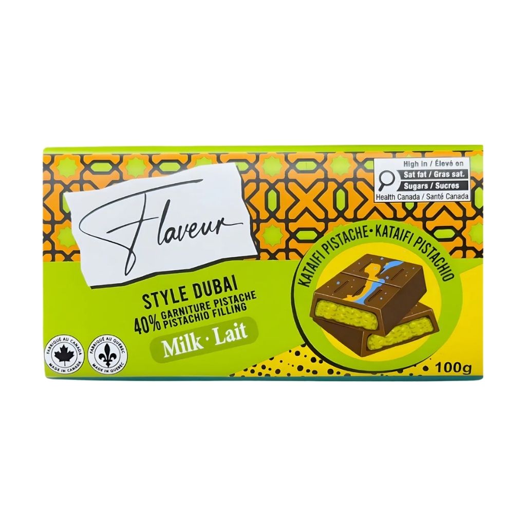 chocolat lait dubai Flaveur - La Boite à Grains