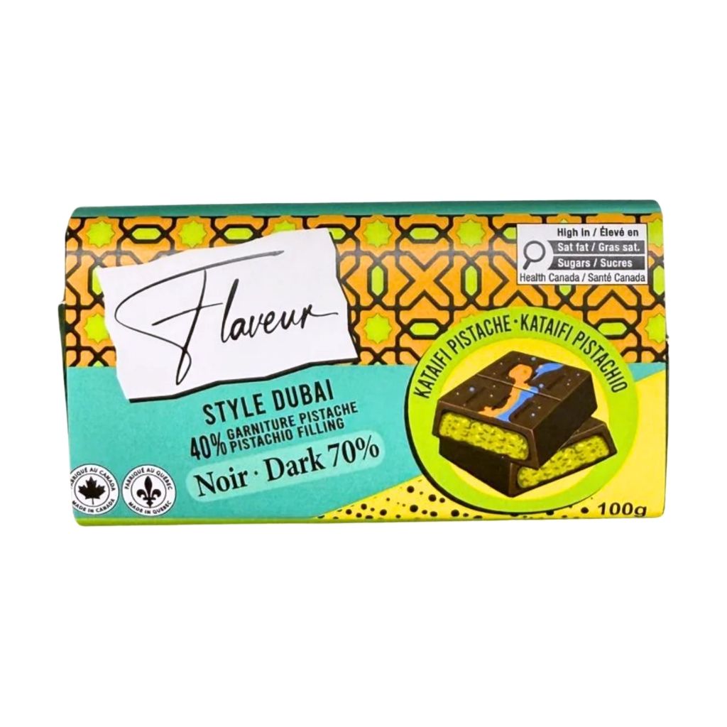 Dubai-Style 70% Dark Chocolate - La Boite à Grains