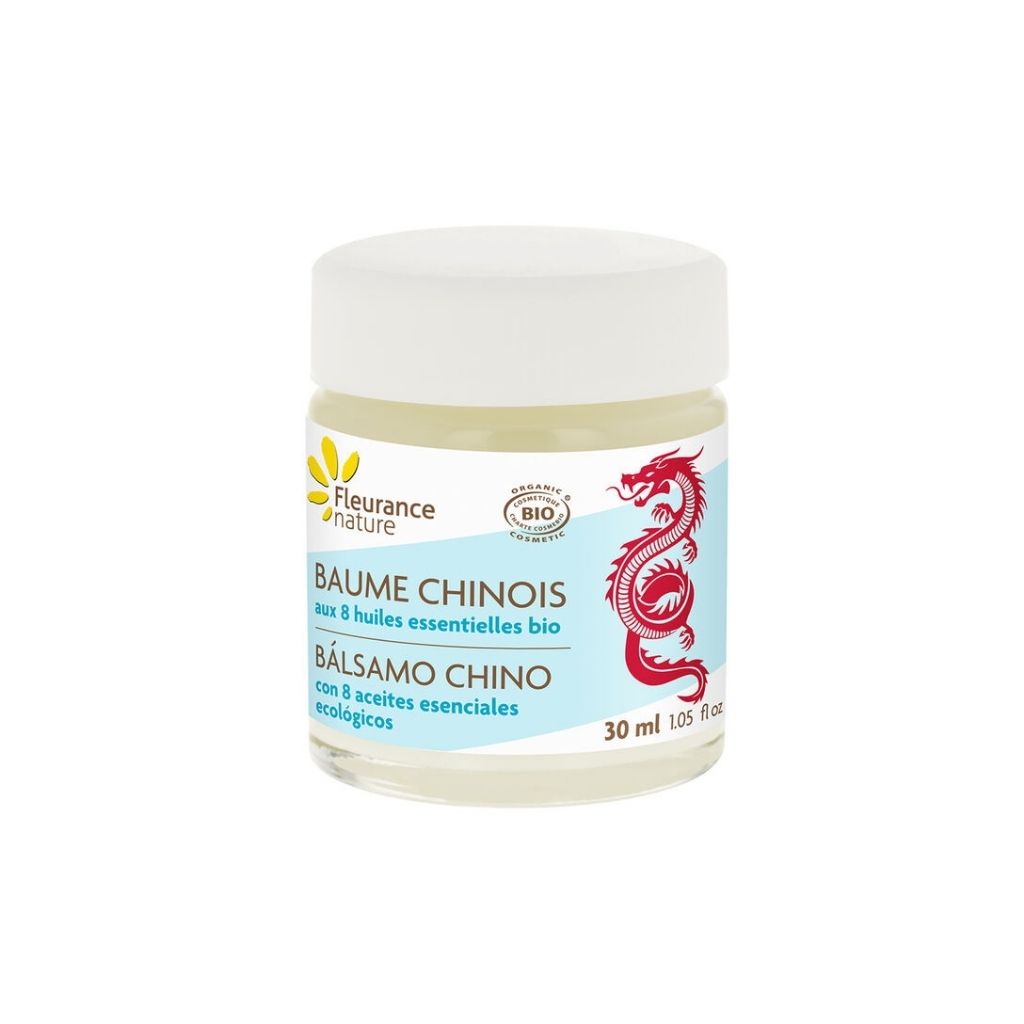 baume chinois aux 8 huiles essentielles bio Fleurance Nature - La Boite à Grains
