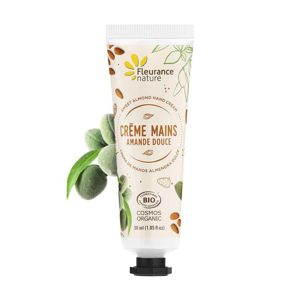 crème mains amande douce bio Fleurance Nature - La Boite à Grains