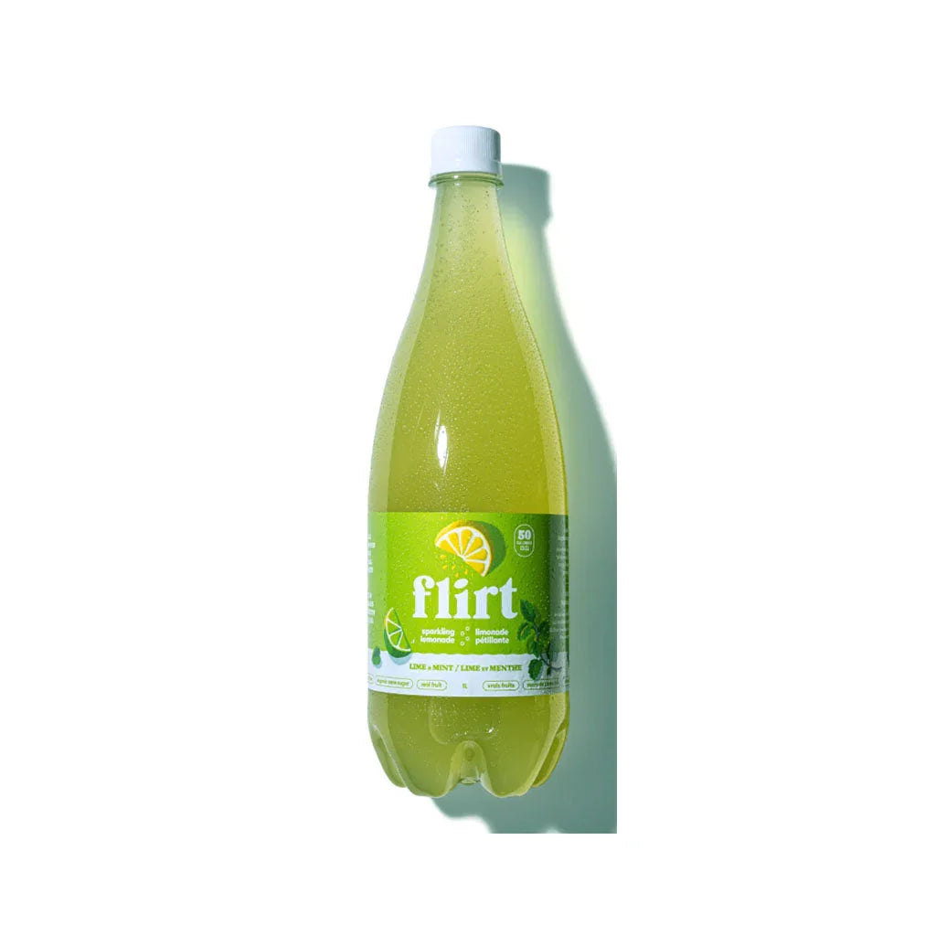 Flirt lime and mint sparkling lemonade - La Boite à Grains