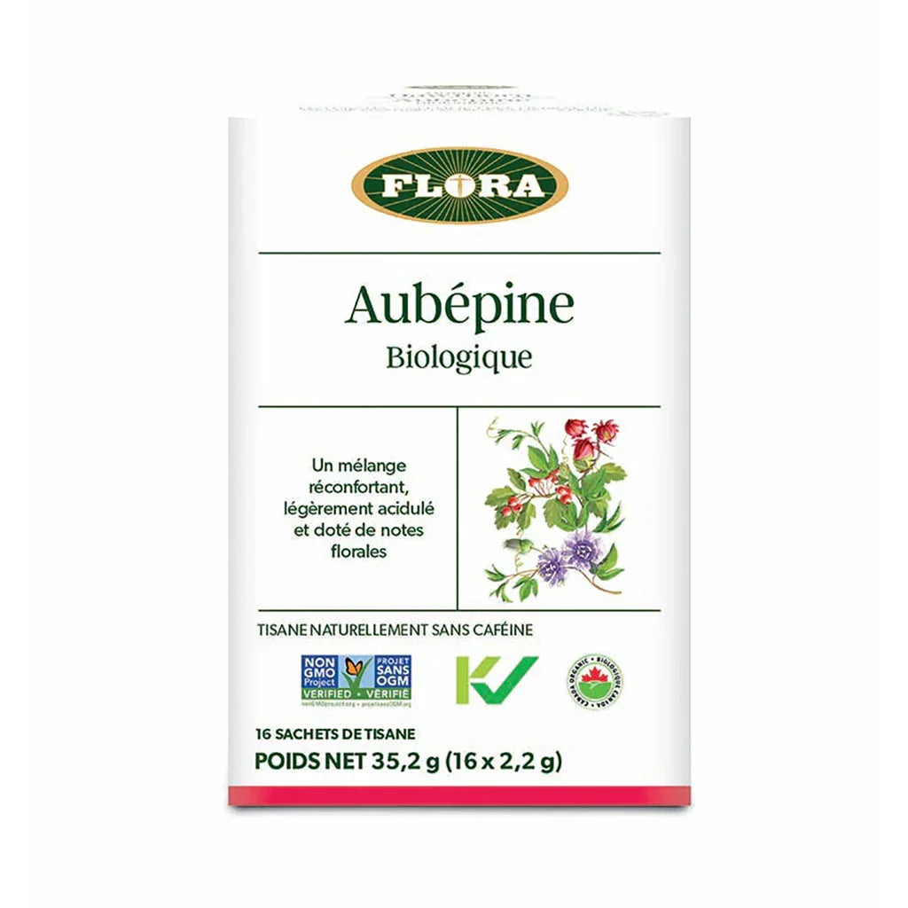 tisane aubépine biologique Flora - La Boite à Grains