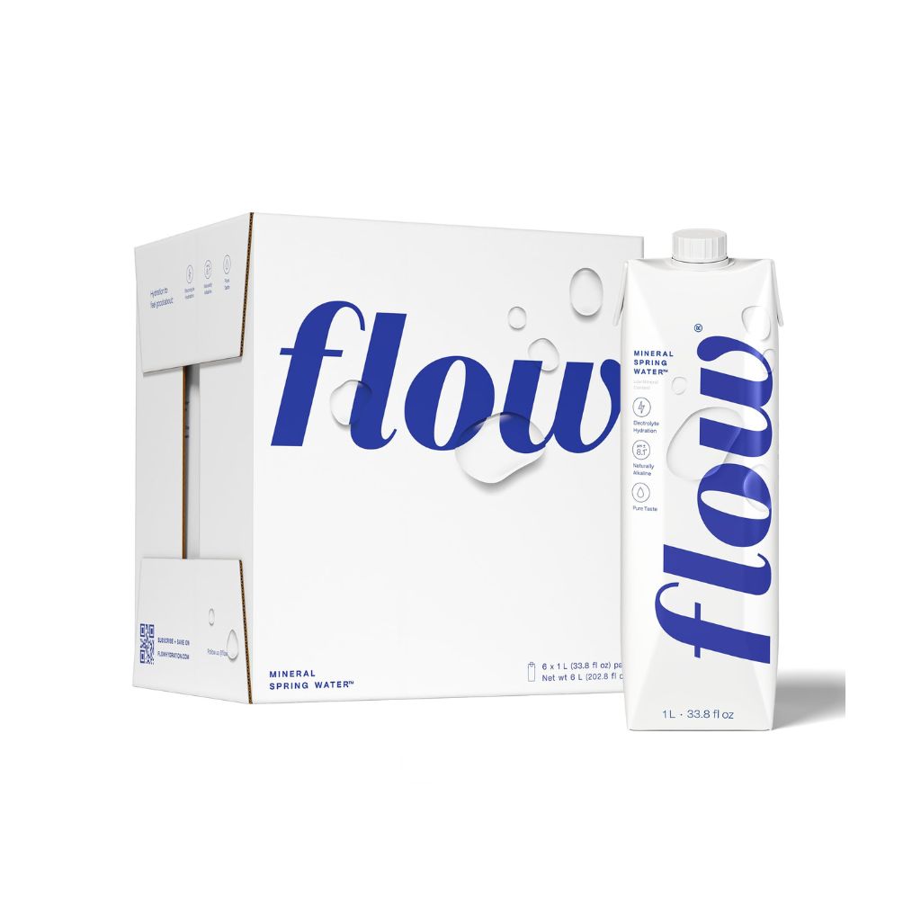 eau de source alcaline Flow - La Boite à Grains